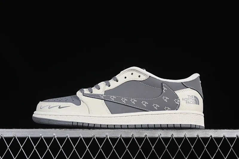 All categories Air Jordan Jordan series basketball shoes Air Jordan 1 Low High-end customized low-top sneakers Travis Scott x Fragment Design x Air Jordan 1 Low OG SP Joe 1 North Face joint beige three hook low-top cultural casual sneakers XS2024-011